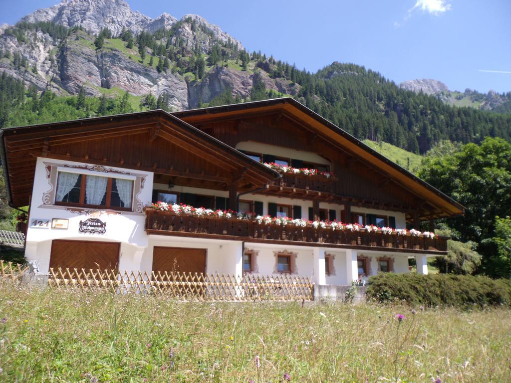Haus Monika Apartment Nesselwängle Cameră foto
